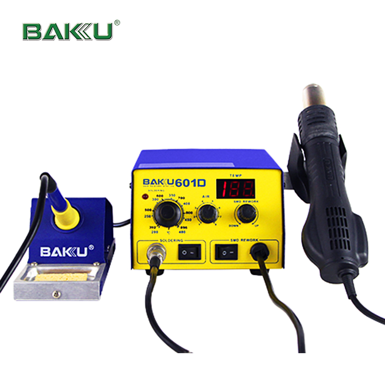 BK-601D SMD наладочная станция горячего воздуха BGA, цифровая сварочная паяльная станция