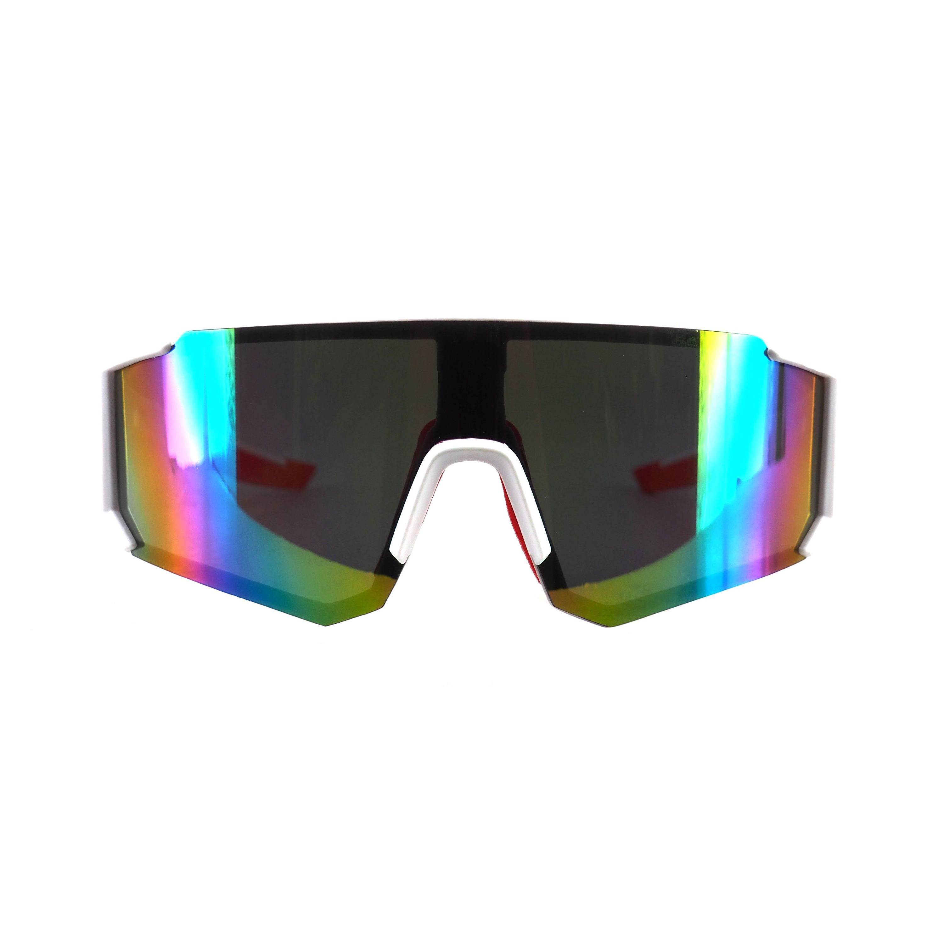 Custom 2025 Logo Uv400 Running Sunglasses Luxury Adult PC Cycling Outdoor Sports Glasses Unisex Fashionable Styled PC Frame