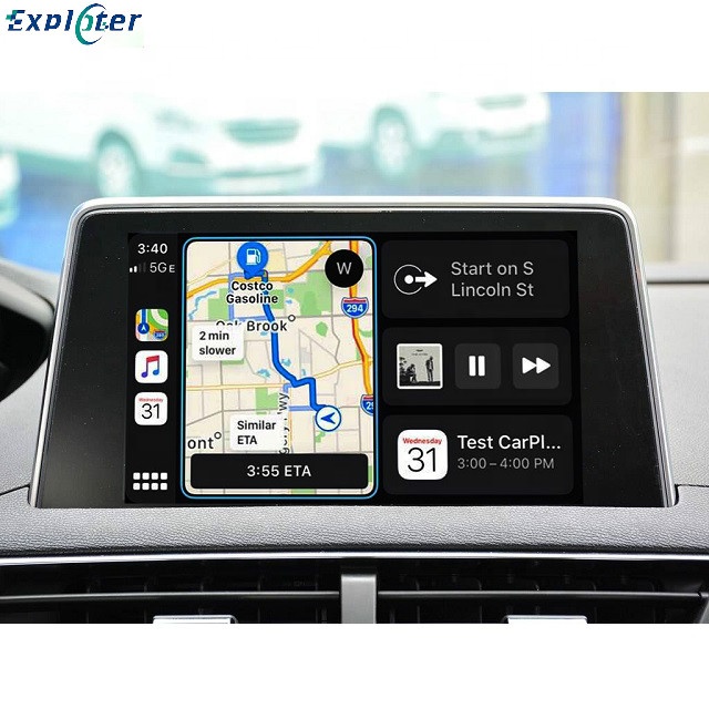 Беспроводной интерфейс Carplay, видеоинтерфейс и автомобильный интерфейс Android для Carplay Citroen C4 Peugeot/citroen