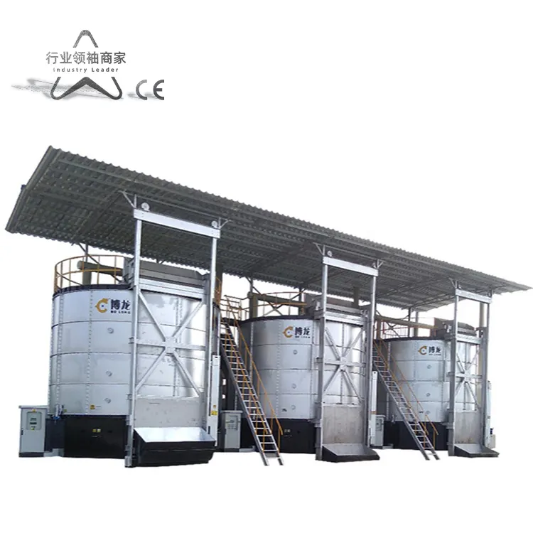 poultry waste recycling machine for chicken manure fermentation tower