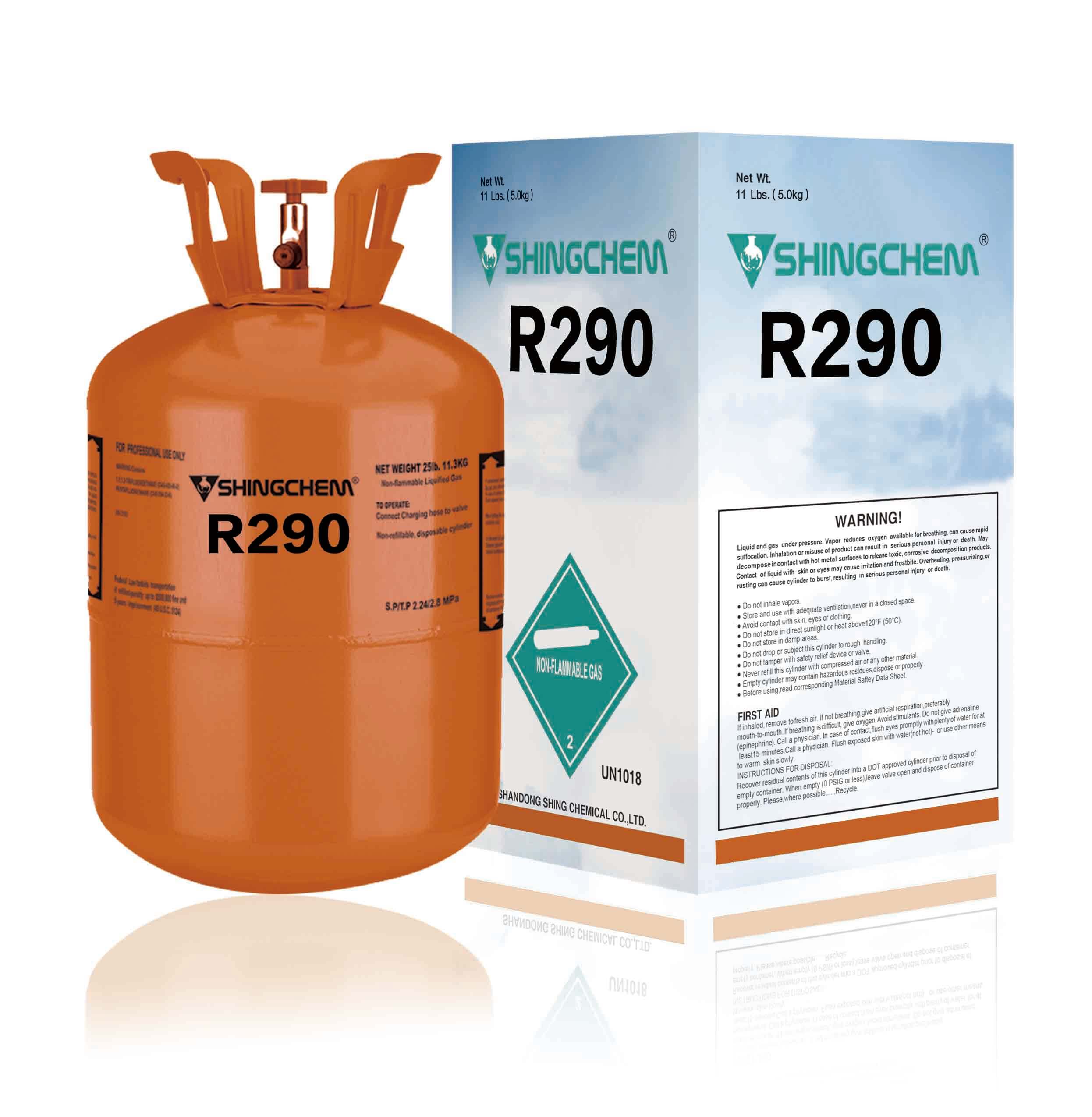 R290 газообразный хладагент aire acondicionado r290 290 газ r290 хладагента