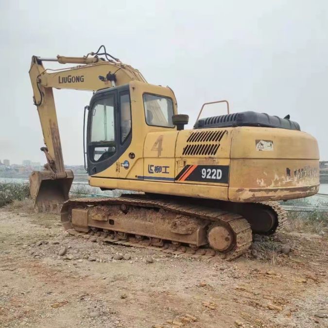Гусеничный Экскаватор Liugong 922E, официальное землеройное оборудование, 22,2 тонн, высококачественный б/у экскаватор, оригинальный б/у экскаватор