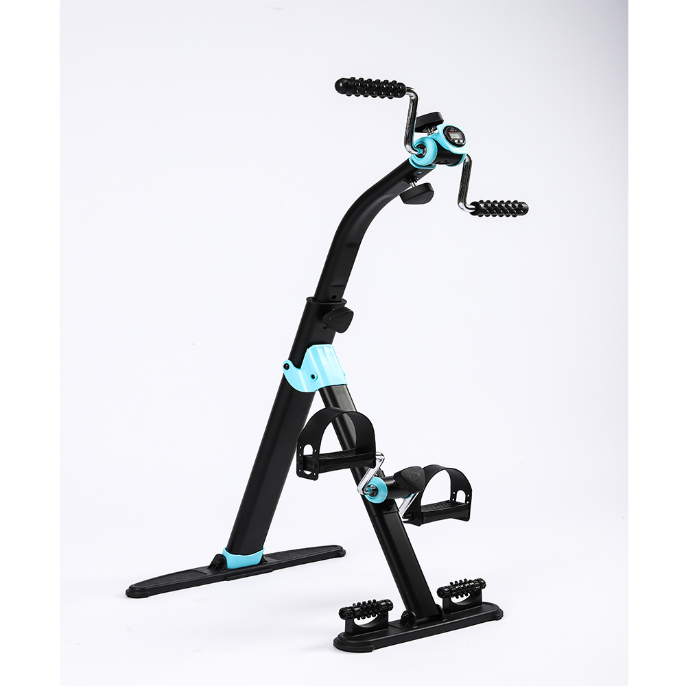 Premium folding adjustable fitness equipment new desk exercise bike arm pedal exerciser for office