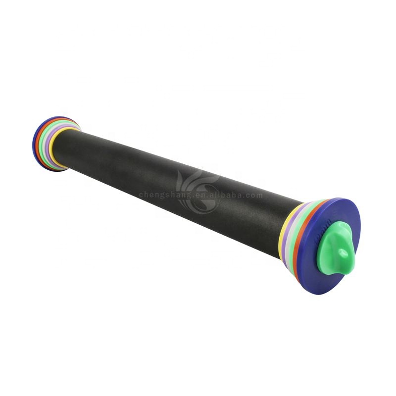 Black Stainless Steel Kitchen Bakeware Pizza Cake Dough Silicone Plastic Roller Unique Adjustable Manual Handle Rolling Pin