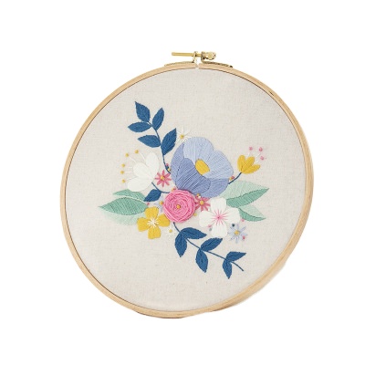 Getting started with hand embroidery fabric diy embroidery kit Su embroidery hanging paintings