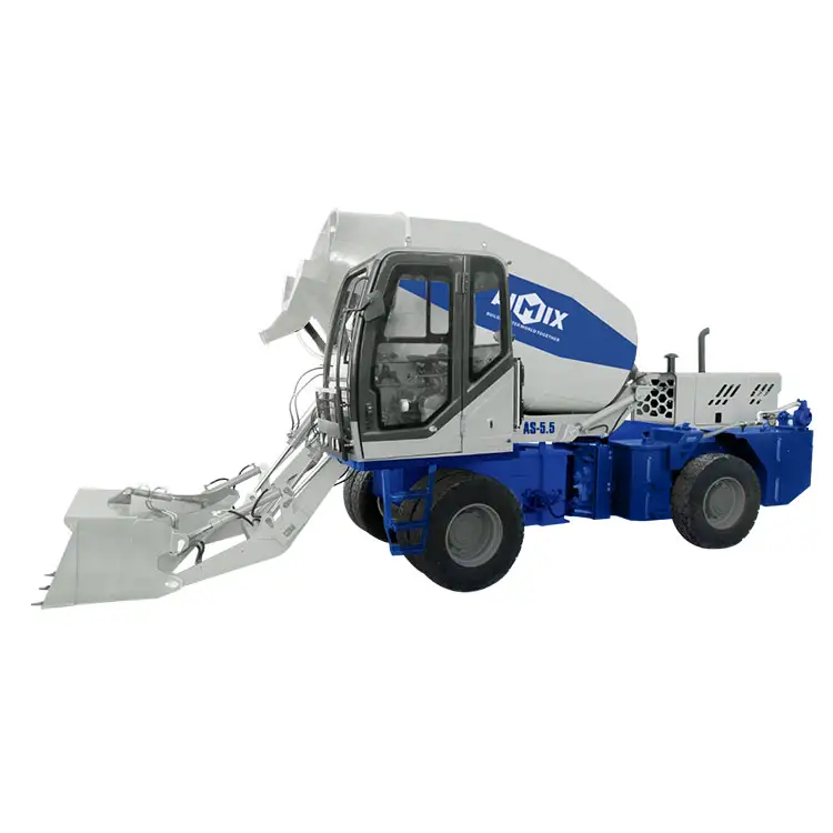 Hydraulic concrete mixer truck 1.8 2.6 3.5 4.0 5.5 6.5cbm self loading cement mixer truck