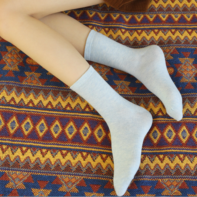 New Arrival Rainbow Colored Socks Highquality Candy Tube Socks Breathable Casual Sports Crew Socks