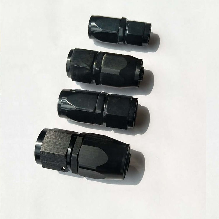 AN4/AN6/AN8/AN10/AN12/AN16 алюминиевый переходник для шланга масла с резьбой AN усиленный топливный фитинг