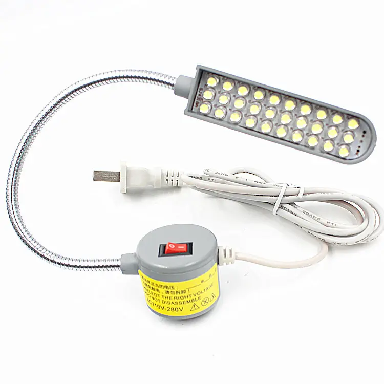 30 LED Super Bright Sewing Clothing Machine Light Multifunctional Flexible Work Lamp light for Workbench Lathe Drill Press