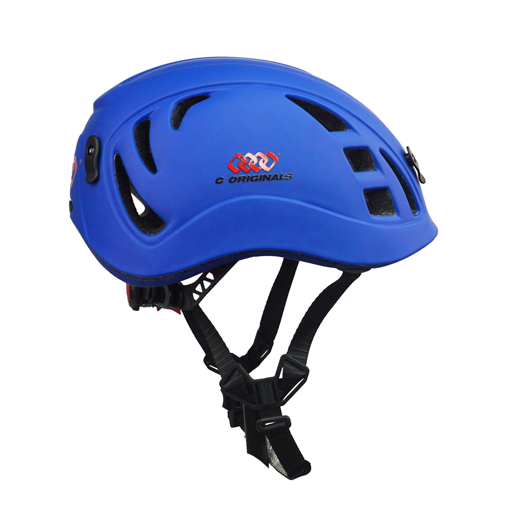 With fixing clips for light extreme rock tree safety hard en12492 mountain climbing open face helmet