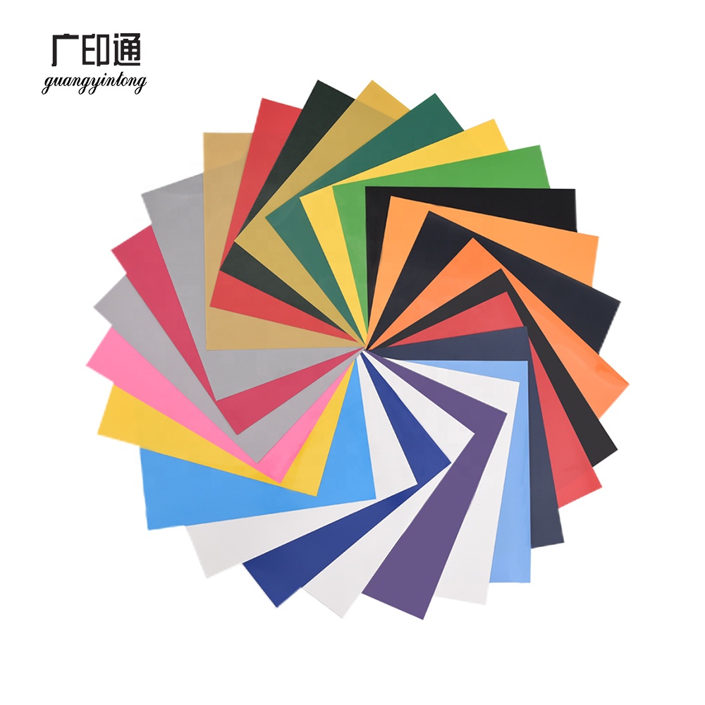 Guangyintong wholesale parchment paper unuast heat transfer vinyl suppliers PVC sheets for best iron on vinyl for shirts