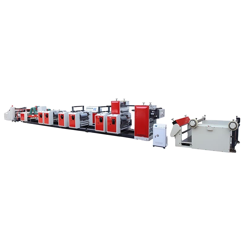 High Speed Pe Film Non Woven Bag Plastic Bag Flexo offset Printing Machine With Cheap Price