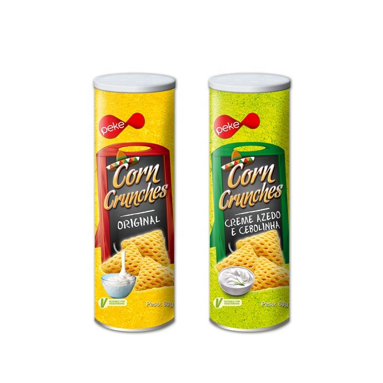 Гранулы кукурузы закуска Кукуруза двухслойный треугольник