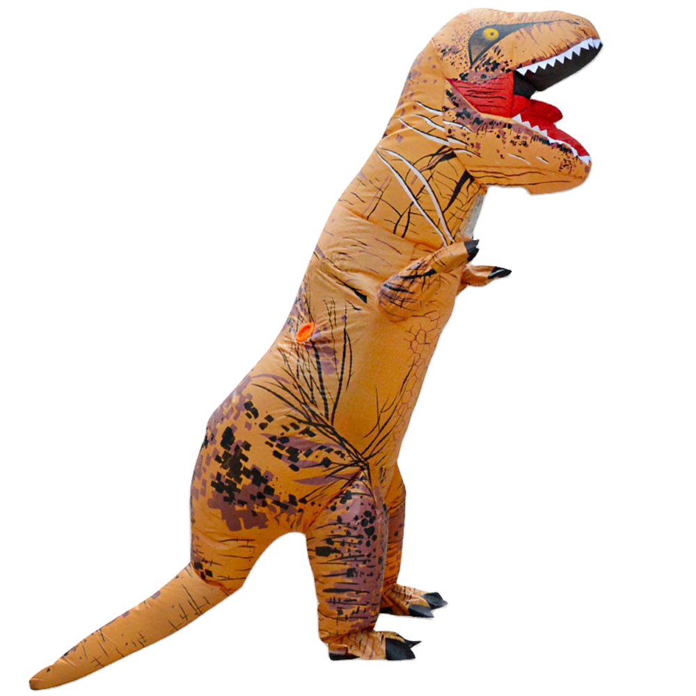 Hot Sale High Quality Cosplay Prop Party Walking Dinosaur Inflatable Costume for Adult