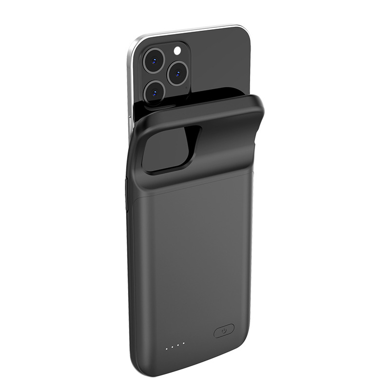 2021New 5000mAh Battery Case TPU Full Cover Case With Power Bank Power Phone Case for iphone 12 Pro Max