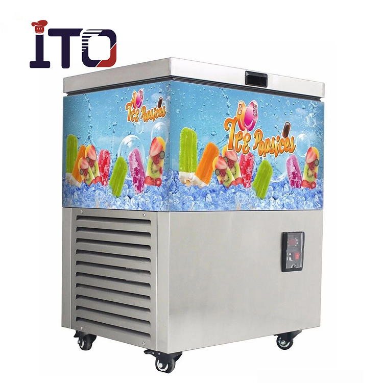 Commercial ice lolly stick mold freezing machine stainless steel food shop ice pop making machine ice cream popsicle machine