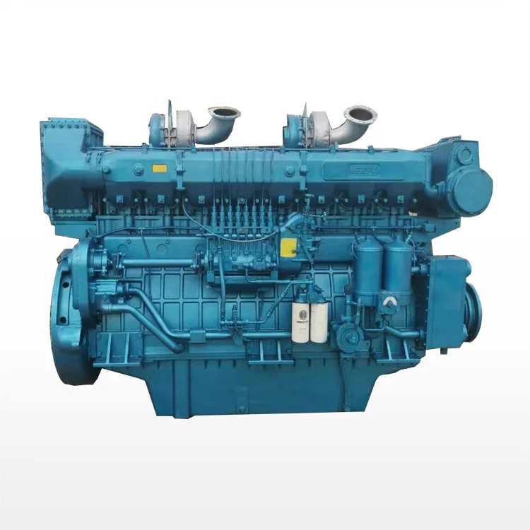 8170 серия 818 л.с./кВт морской дизельный двигатель Weichai