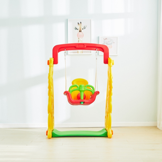 Hot selling good quality cute animals rabit swing china playground equipment