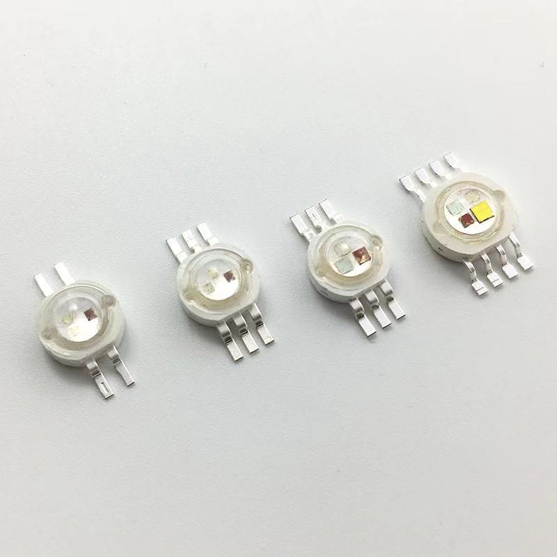 Светодиоды RGB RGBW высокой мощности, 3 Вт, 9 Вт, 12 Вт, 4 контакта, 6 контактов, 8 контактов, красные, зеленые, синие, белые диоды, 6000 нм, ламповое освещение