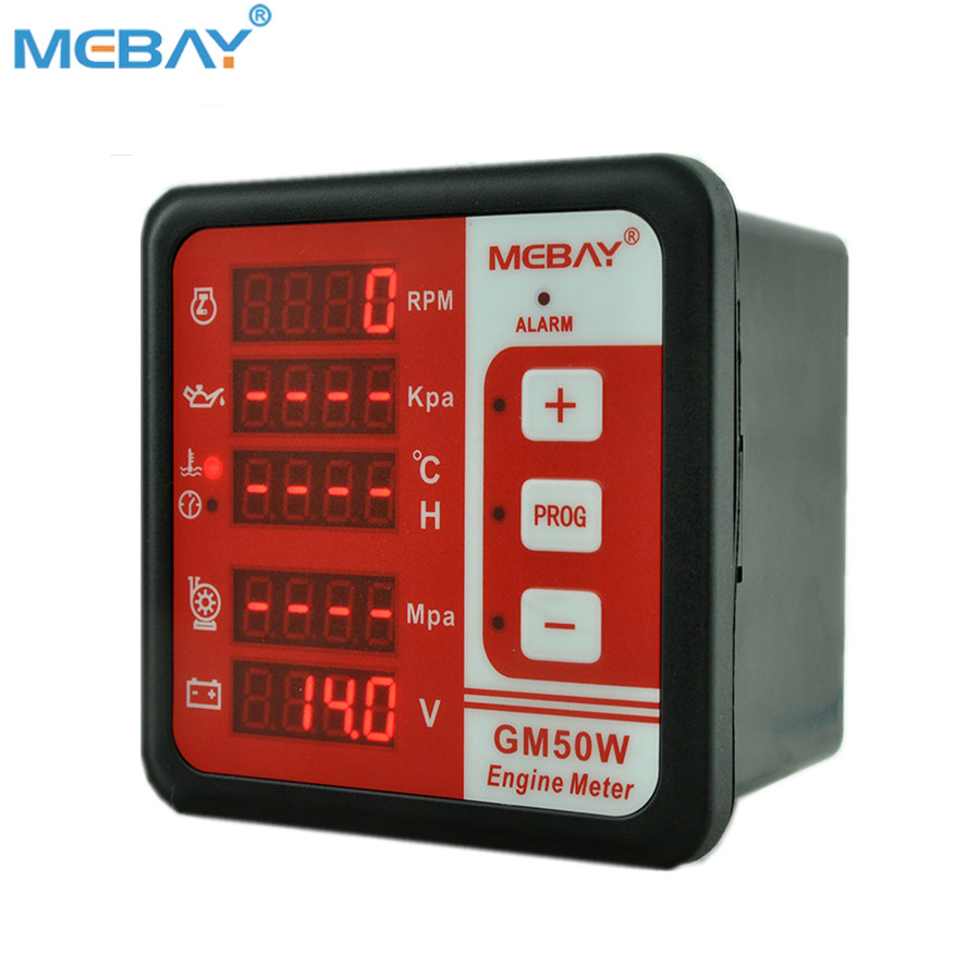Панель Mebay GM50W, измеритель 6 в 1, дизельный генератор, запчасти
