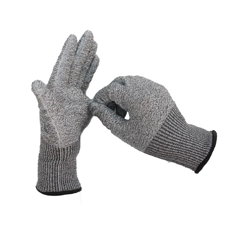 Hot Sales 13G Hppe Anti-Cut Resistance Coated Safety Work Gloves With CE 4X42D Level Gread 5