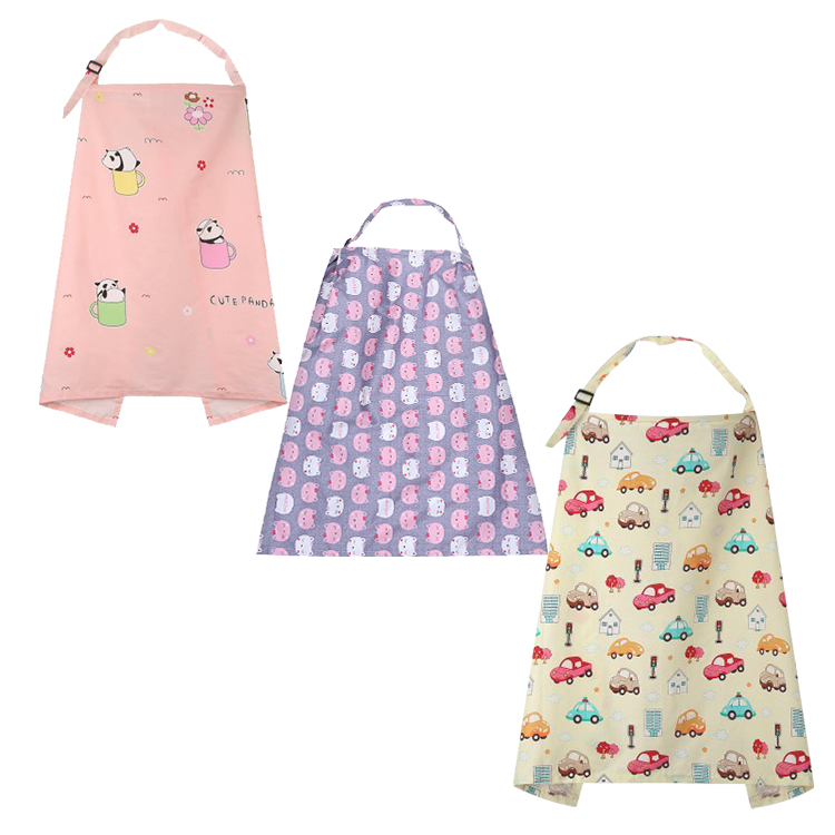 Famicheer BSCI breastfeeding muslin cover lightweight organic cotton nursing cover