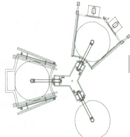 2023 Rotational moulding machine for making plastic rotational molding parts 3 arms carrousel roto molding machine