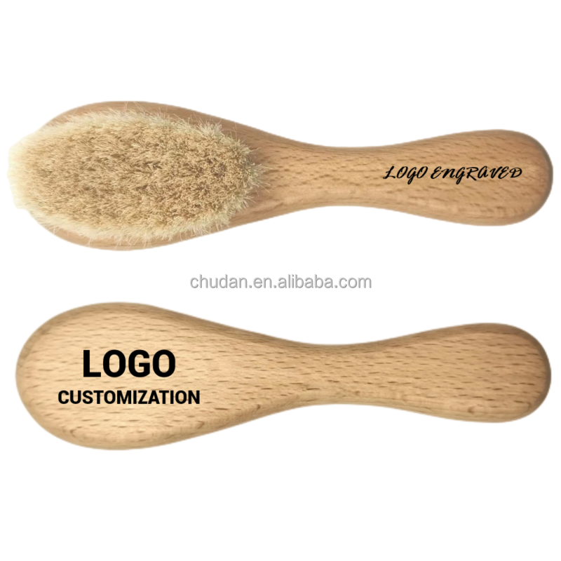 Soft Bristle Exfoliating Face and Back Cleansing Brush for Deep Pore Cleaning with Massage Action