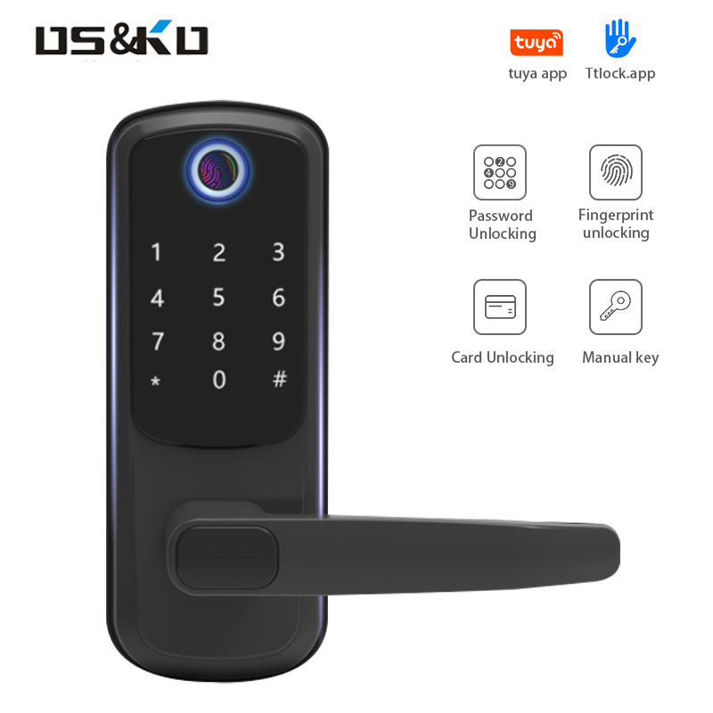 Amazon бесключевой доступ Wi-Fi замок smart life things карта ключ биометрический палец цифровой дверной замок app пароль