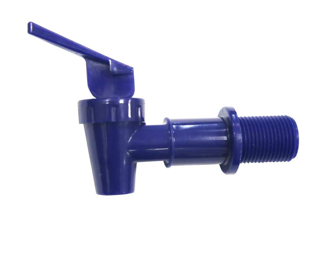 Popular PP materials Blue tap faucet spigot for Ice Cold Beverage