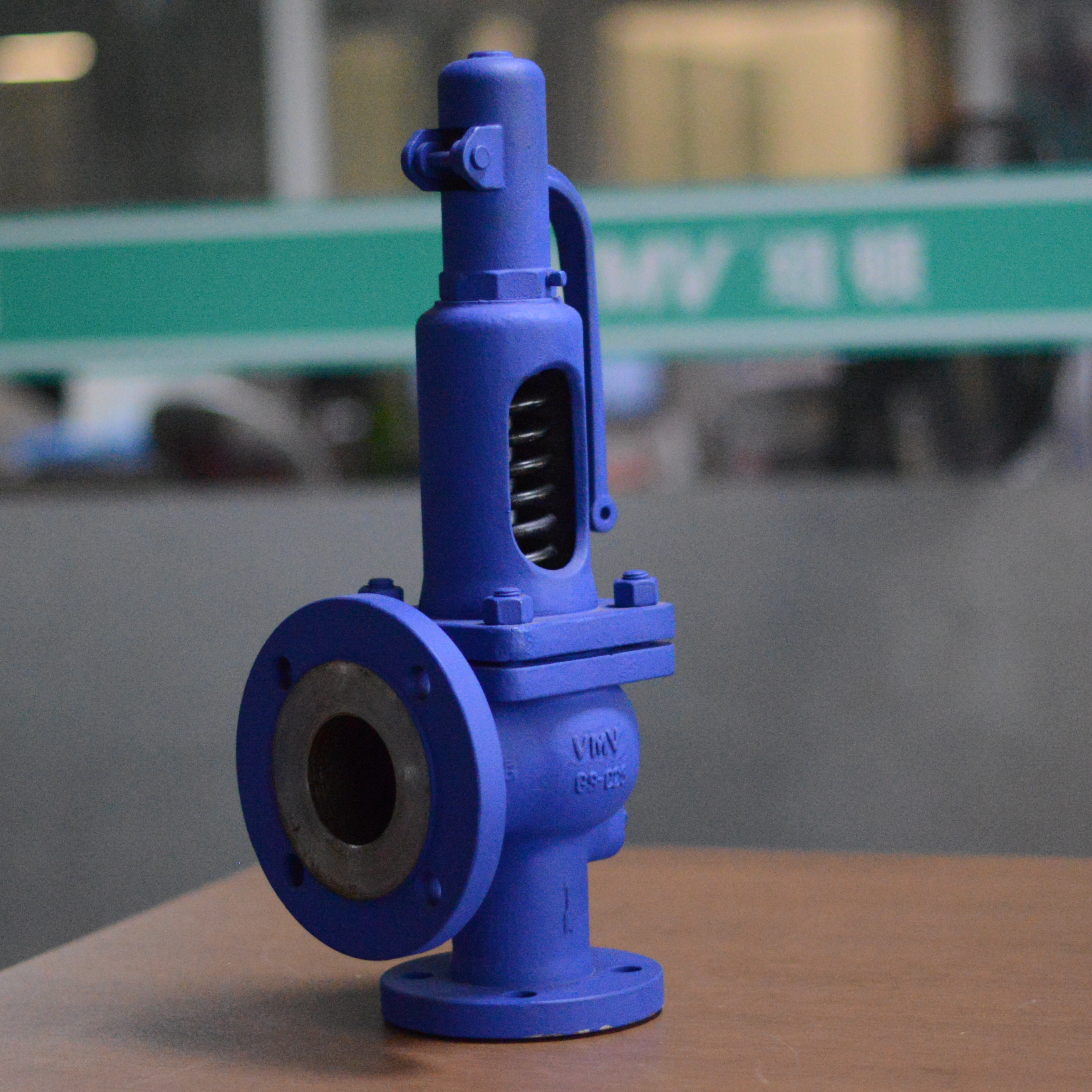 DIN pressure relief valve safety valve DN80 PN16 Flanged RF ends