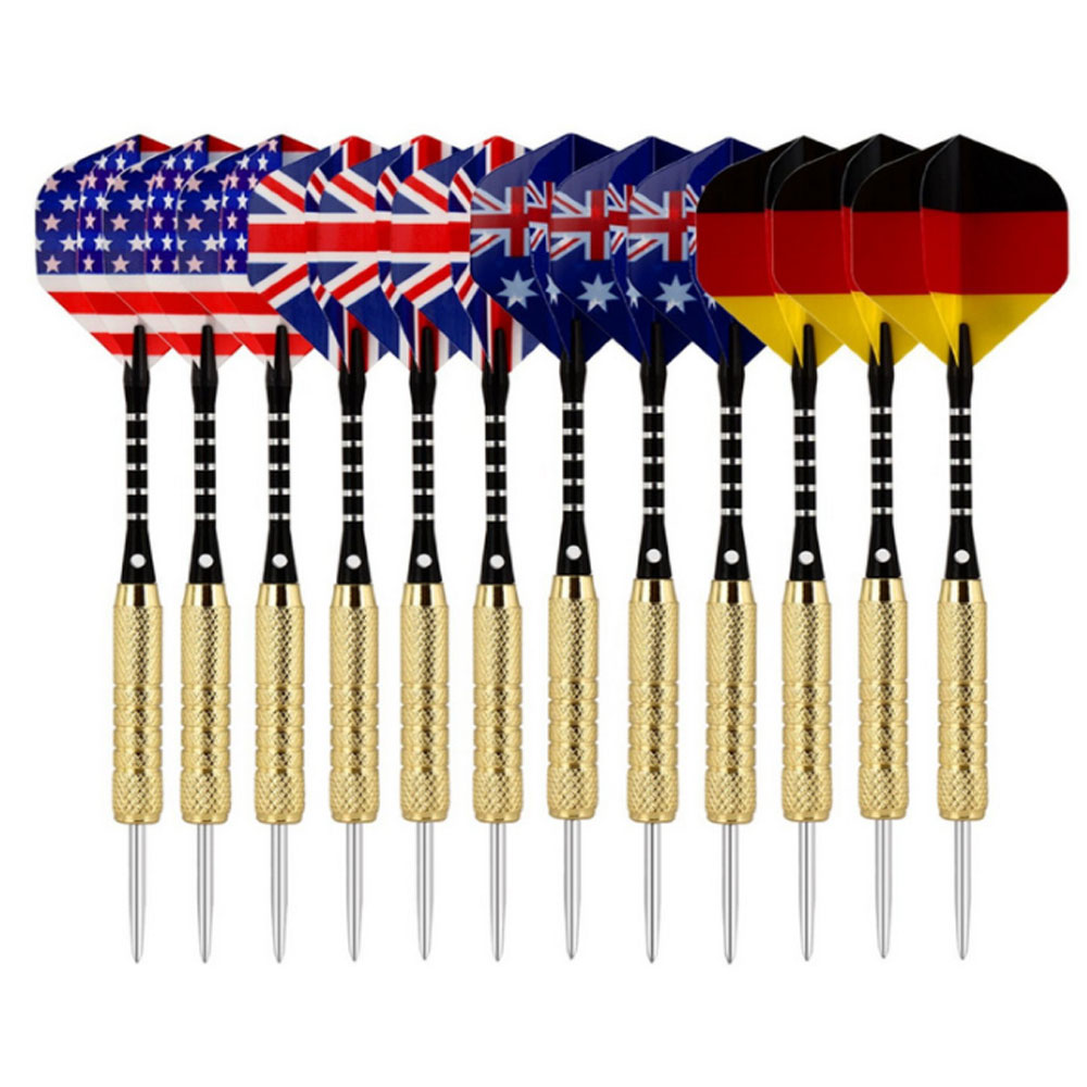 High Quality Aluminium Steel Tip Brass Dart Tungsten Flight Brass Iron Dart Set
