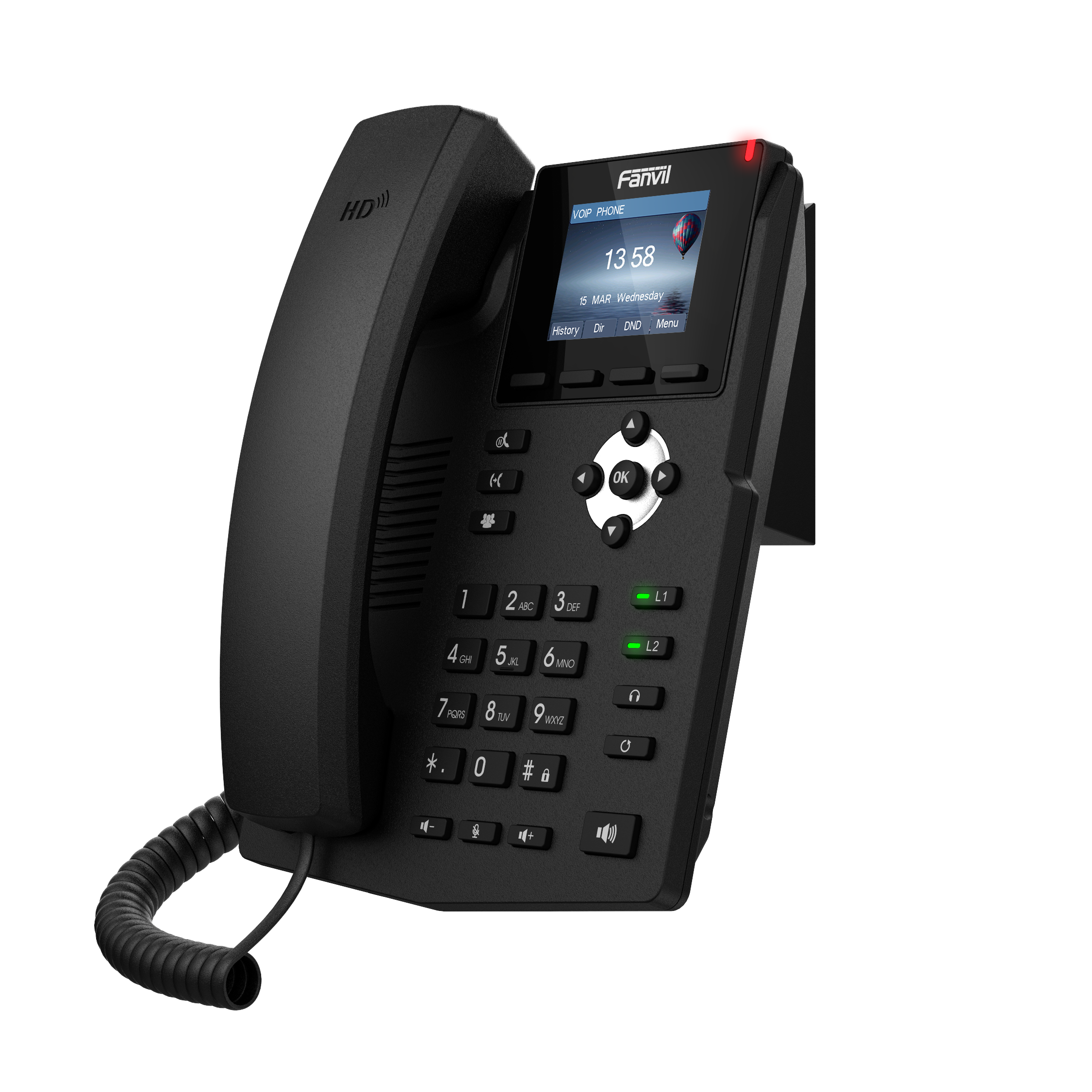 Fanvil 2021 Новый Популярный двухрядный телефон VoIP SIP IP-телефон с поддержкой POE и SIP X3S/X3SP