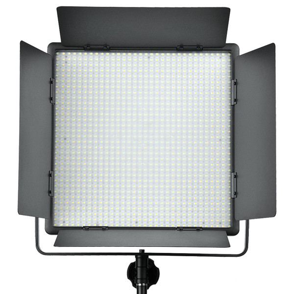 Godox LED1000C 3300K-5600K Светодиодная лампа для видеосъемки с дистанционным управлением лампа непрерывного освещения 3300-5600K godox Светодиодная панель для видео