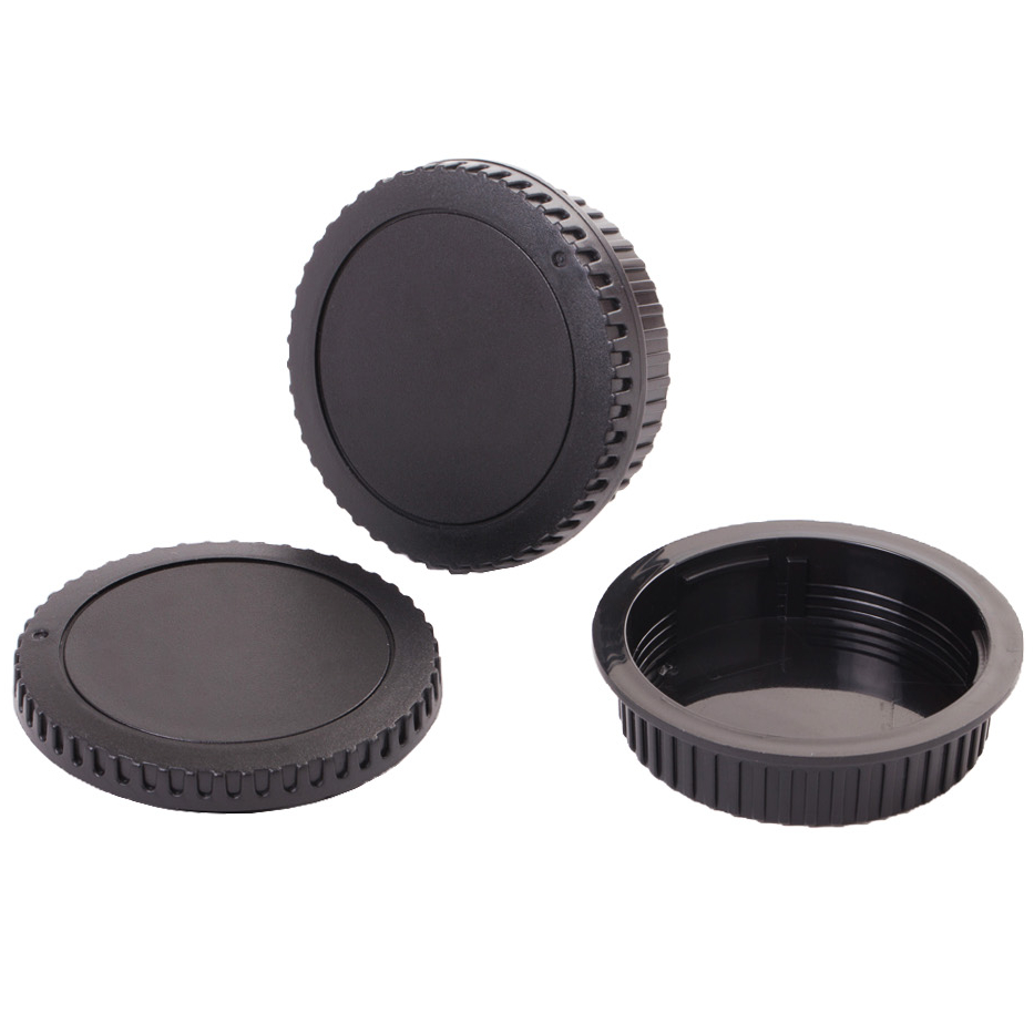 Camera Rear and Body Lens Cap Set for Canon EF EF-S EOS Lens DSLR/SLR Body Cap Set