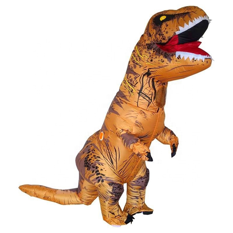 Надувной динозавр T-Rex для вечеринки, дешевый надувной динозавр для косплея, распродажа надувной костюм динозавра