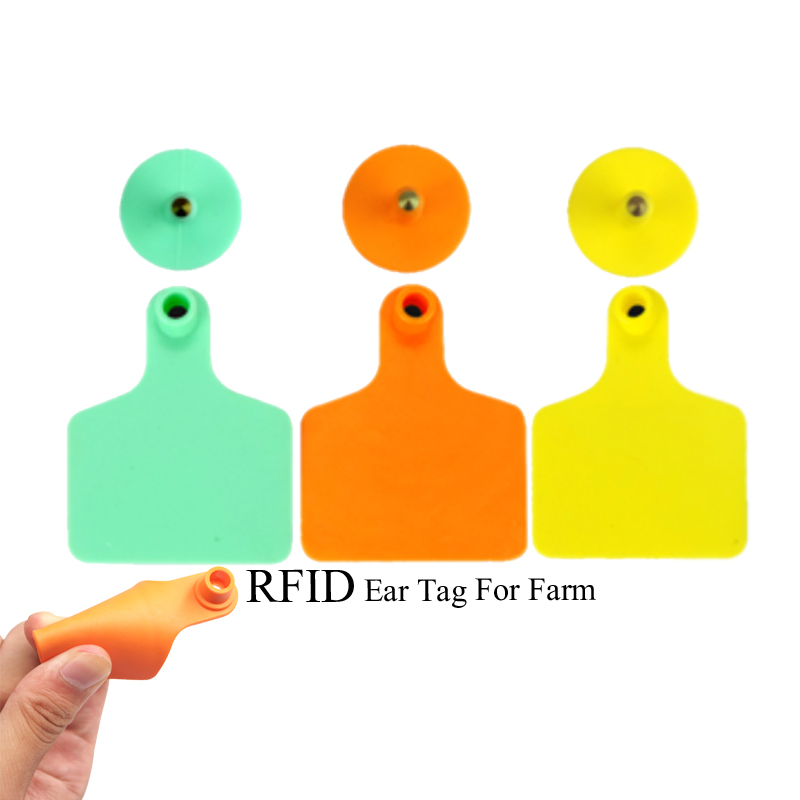 Напрямую с завода! Ушная бирка для животных из ТПУ UHF RFID для крупного рогатого скота/коров/овец