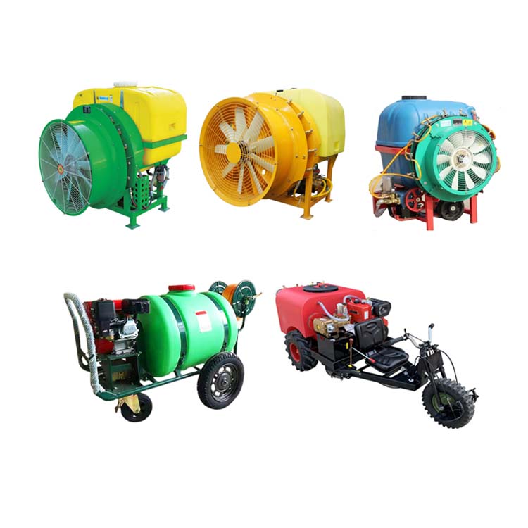 mini good agriculture tractor pto power fxd7-340 sprayer air blast orchard 400l air blast orchard sprayer with tower mist blower