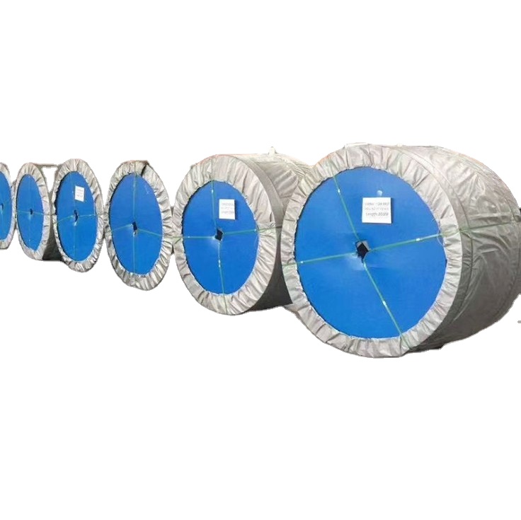 China Factory Supply Nylon NN EE EP Fabric 15MPA EP200 12mm Heavy Duty Rubber Conveyor Belting