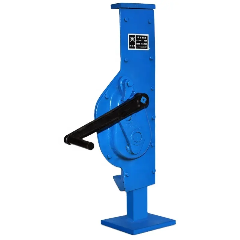manual hand mechanical lifting jack price rack and pinion jack price practical type flat top 5t