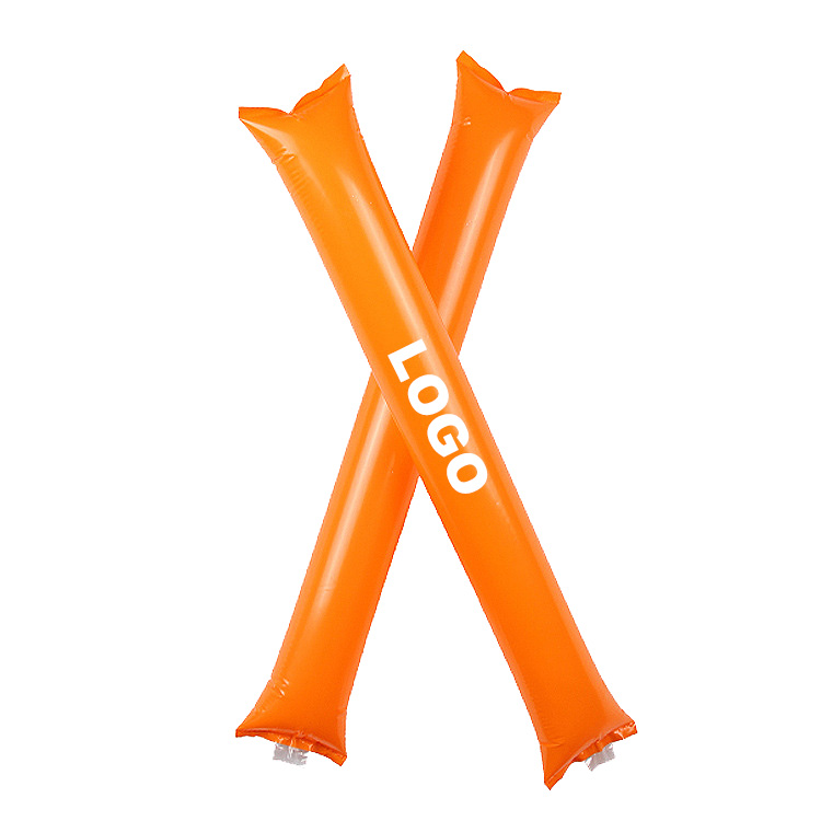 Promotion game noise maker Inflatable balloon sticks hand clap toy
