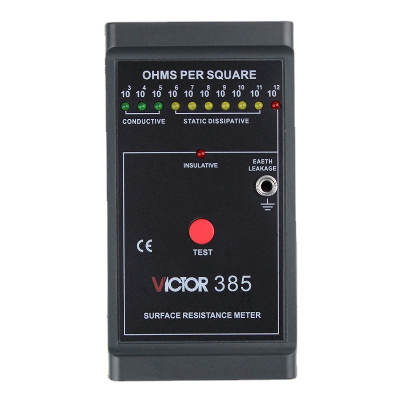 Ручной поверхности тестер сопротивления в диапазоне 1K Ohm-1000000M Ом Электрический резистивиметра Анти-статический тестер сопротивления метр