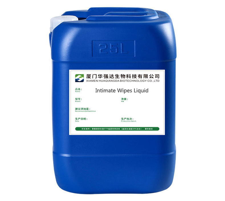 Feminine Personal Intimate Wet Wipes Liquid Preservative Solution
