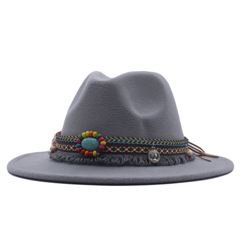 Winter New Classics Vintage Panama Jazz Hat New Design High Quality Wholesale Trend Fedora Hats