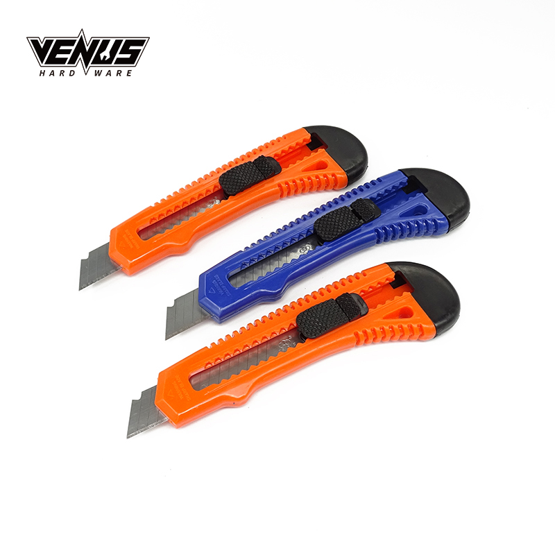 Cutter Art Knife Titanium Retractable Industrial Safety Snap Blade Utility Knife Box Cutter