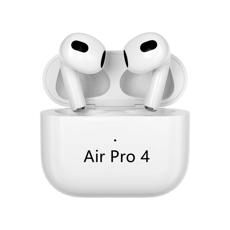 Беспроводные наушники Air pro 4 1:1, оригинальные наушники super bass с беспроводной зарядкой air pro 4, беспроводные наушники ANC air pro 4