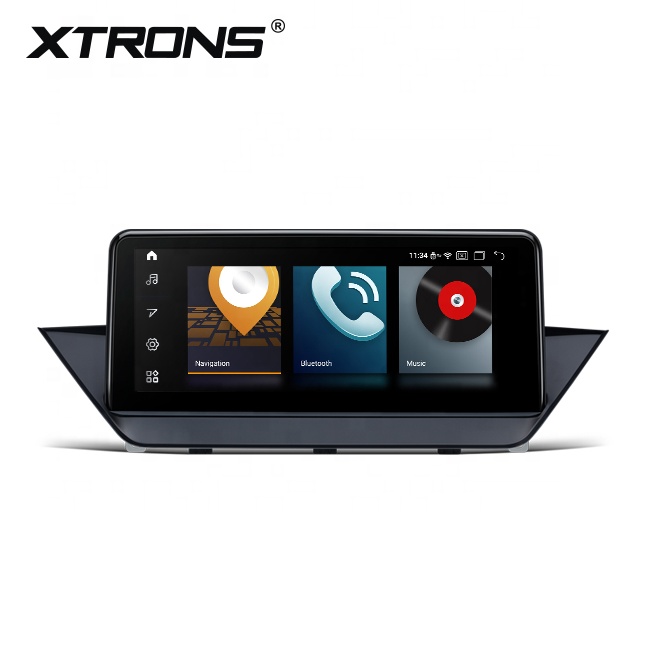 Автомобильный сенсорный экран XTRONS, 10,25 дюйма, android 12, gps-навигация для BMW X1 E84 CIC, автомобильный экран android