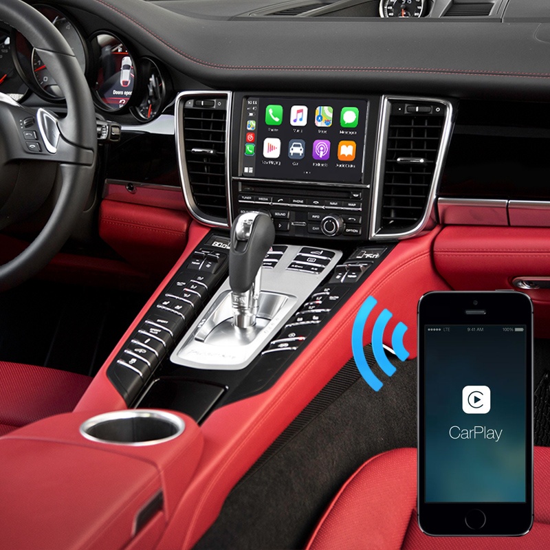 Интерфейсная коробка для Pors che CarPlay Boxster Cayenne Cayman Macan Panamena 911 CDR3.1 PCM3.1 PCM4.0 android Авто WiFi Автомобильная игровая приставка