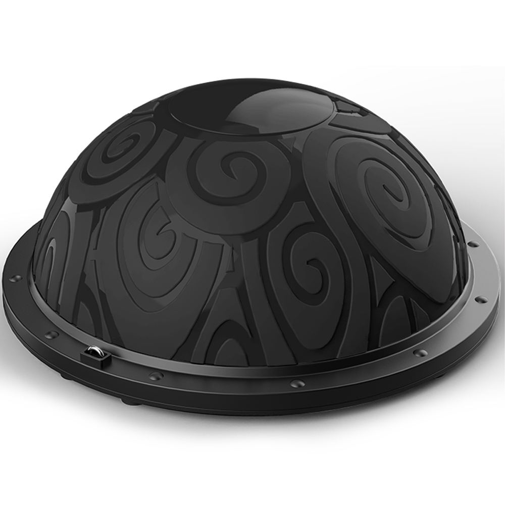 Custom Logo 58cm High quality PVC/ABS wave velocity sphere for Yoga and exercise Half Ball