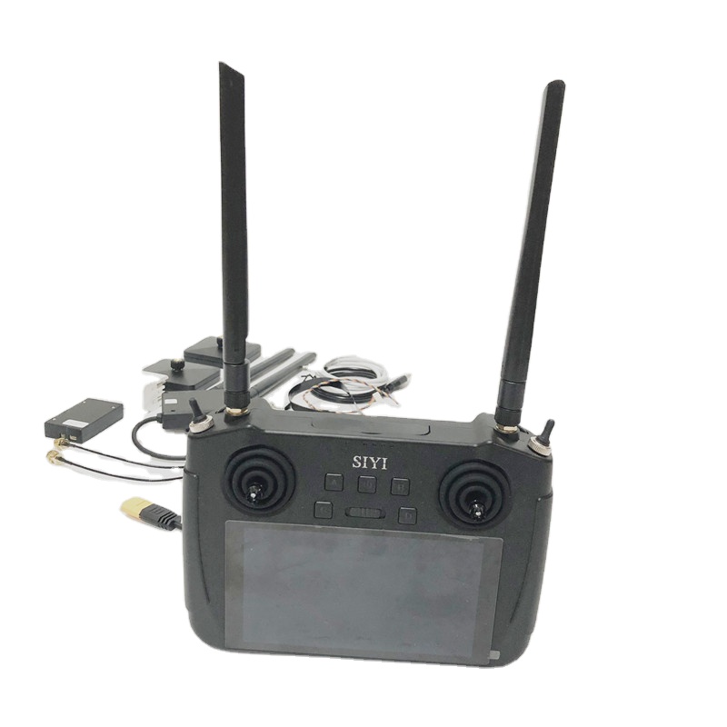 SIYI MK15 Mini HD Handheld Radio System Transmitter Remote Control 5.5-Inch Monitor 1080p 60fps 180ms FPV 15KM FCC Certified